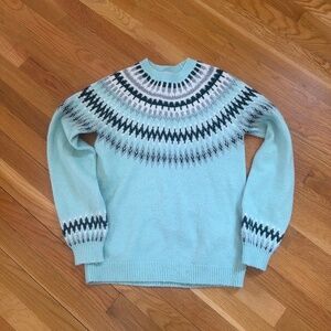 Loft women’s fair isle sweater